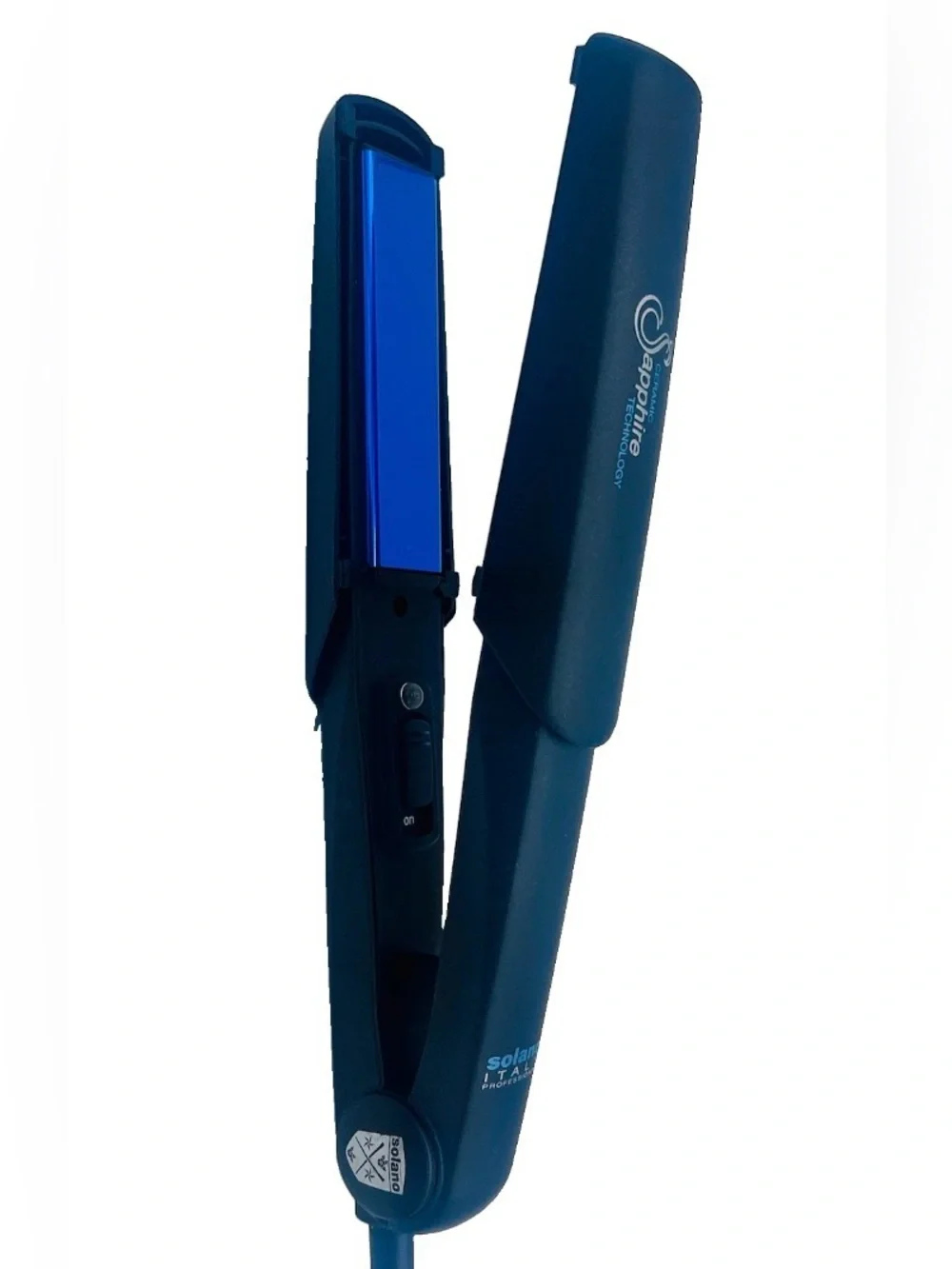 Solano Sapphire 310 Professional Flat Iron Hair Straightener Made in Italy